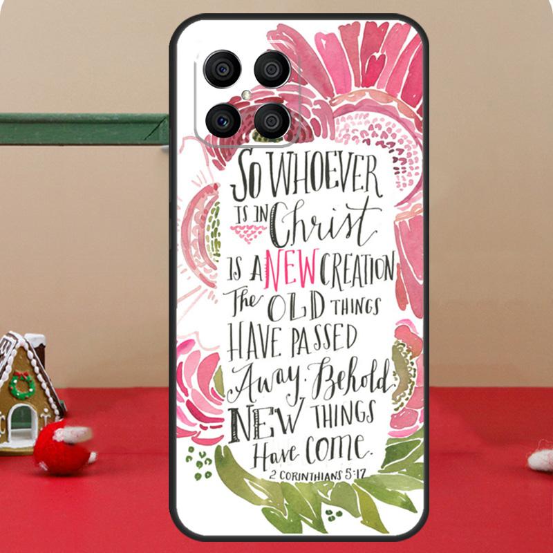 Bible Qutoes Verse Belief God Jesus Case For Honor Magic 8 7 6 Pro Honor 200 400 70 90 Lite X8c X8b X9a X9b X9c X9d Win RT Coque