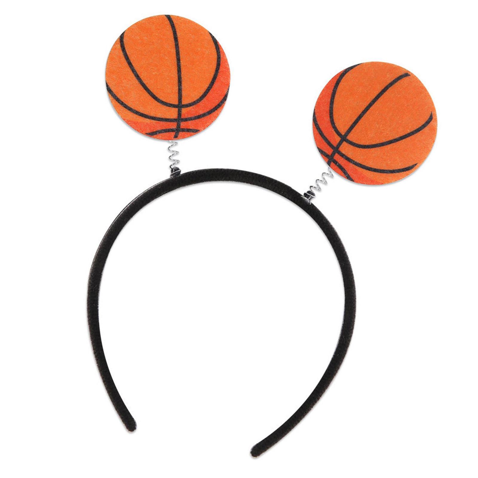 

Fashionable Basketball Letter Hairhoop Competitive Sport Headband Breathable Daily Wear Hair Accessory For Adult Kid F