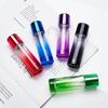 Gradient Cylindrical Perfume Spray Bottle - High Aesthetic Empty Decanting Sample Bottle
