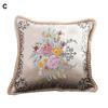 Talos 47x47cm Square Flower Cushion Cover Throw Pillow Case Home Sofa Bed Decoration