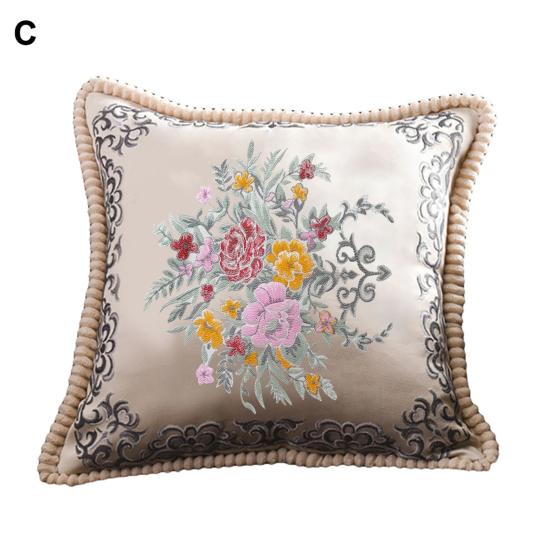Talos 47x47cm čtvercový květinový povlak na polštář potah na polštář domácí dekorace na rozkládací pohovku
