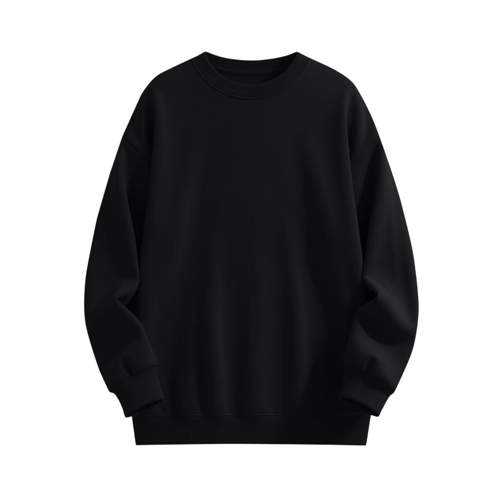 Heren Kleur Ronde Hals Lange Mouwen Sweatshirt Casual Losse Pasvorm Pullover