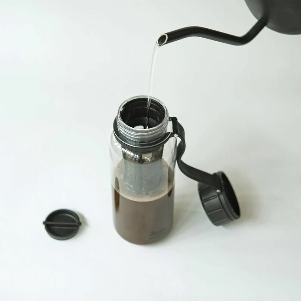 RIVERS Bottle Strainer reusable bottles and STOUT BSLBK (for air) Long, Black,