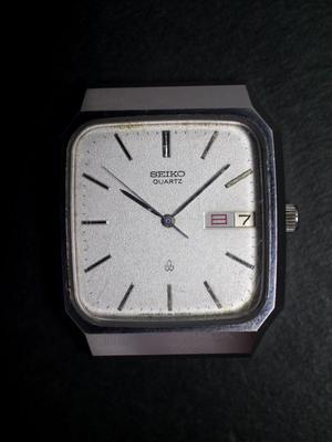 SEIKO Quartz Watch Ab543 Working Condition 3-hand Day-Date 5933-5080 Men's