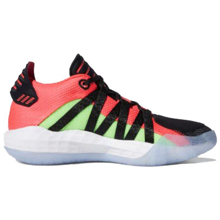 adidas Dame 6 Black Red Youth EH2791