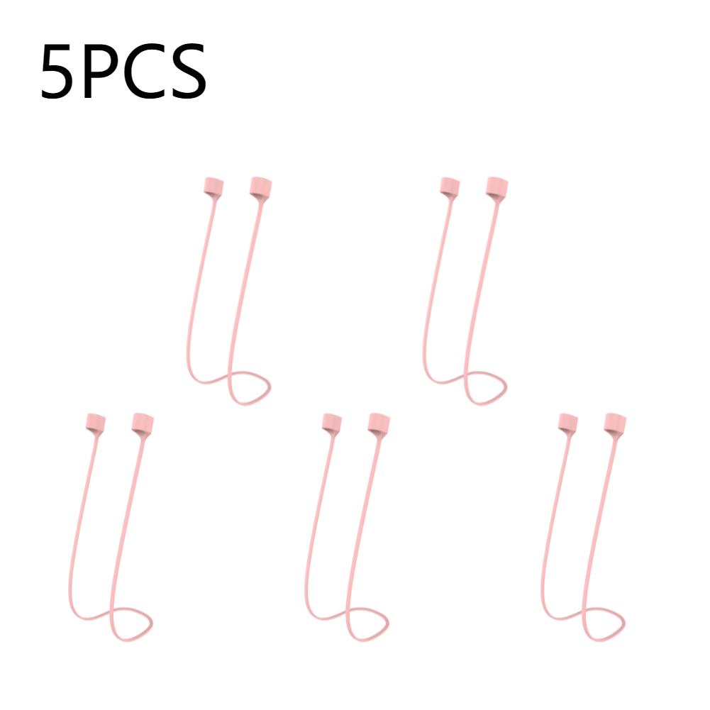 Uchwyt na silikonową linkę zapobiegający zgubieniu, kabel, uchwyt na pasek do słuchawek, kabel, sznurek na szyję do słuchawek dla AirPods 1 2 3 Pro
