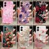 Phone Case For Tecno Spark Go 3 3s Case Clear Fashion Butterfly Flowers Soft TPU Silicon Back Cover Techno Spark Go3 KN3 Casing