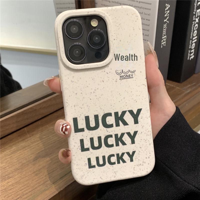 Fortune Words Biologicky rozložitelný kryt na iPhone pro iPhone 8P/X/XR/11/12/13/14 Promax