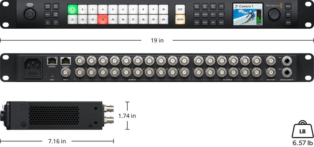 Blackmagic Design ATEM 2 Constellation HD M/E (SWATEMSCN2/1ME2/HD)