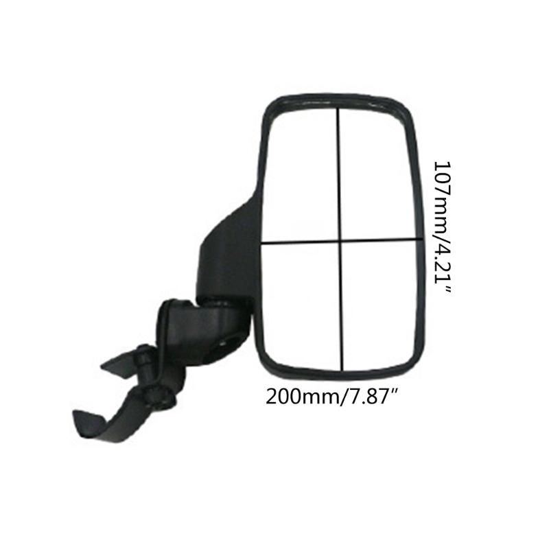 UTV ATV RearviewMirror Special-shaped Tube Round Tube Grooved Tube Universal Bracket Side Rear ViewMirrors