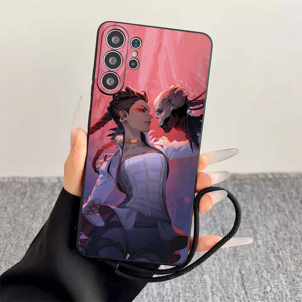 

Apex Legends Phone Case Black Silicone Soft For Samsung S25,S24,S21,S22,S23,S30,Ultra,S20,Plus,Fe,Lite Samsung S23plus5G