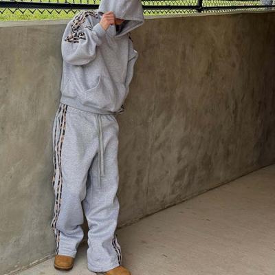 European and American Street Retro Striped Y2k Loose Casual Pants