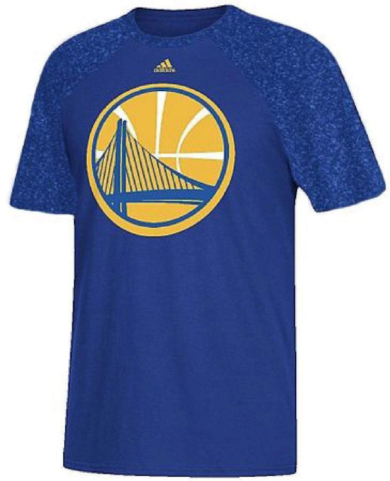 

Golden State Warriors Men s Blue Rebound Poly Short Sleeve T shirt L