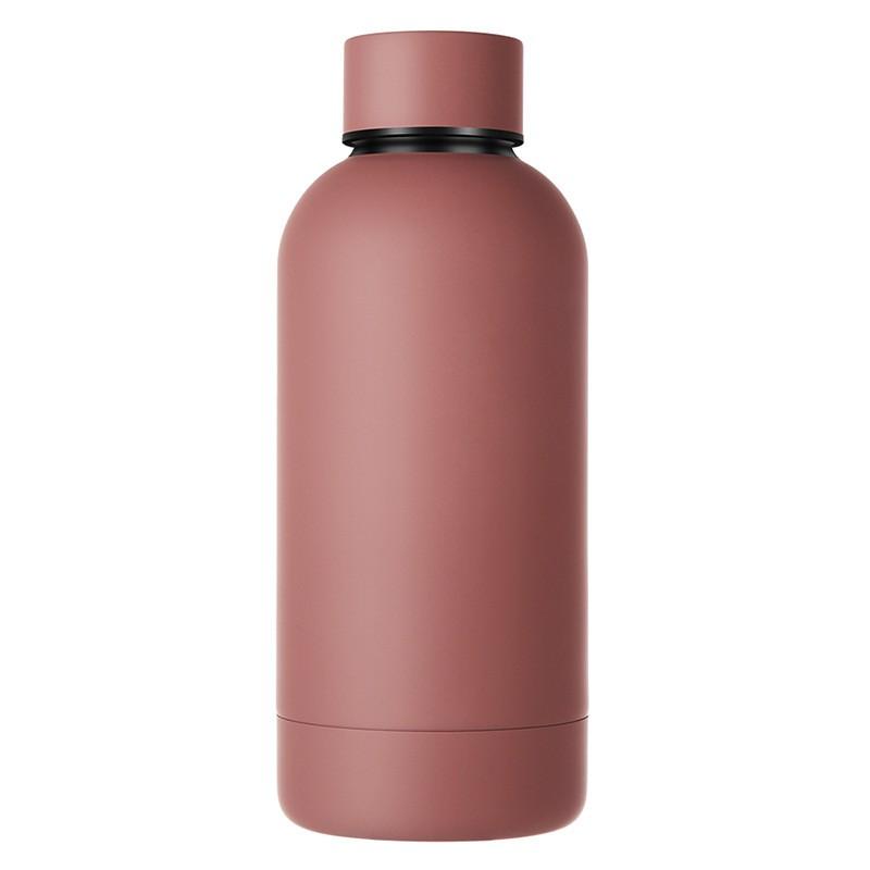 350ml Double Wall Stainless Steel Vacuum Insulated Travel Mug Mini Water Bottle Office Gym Car