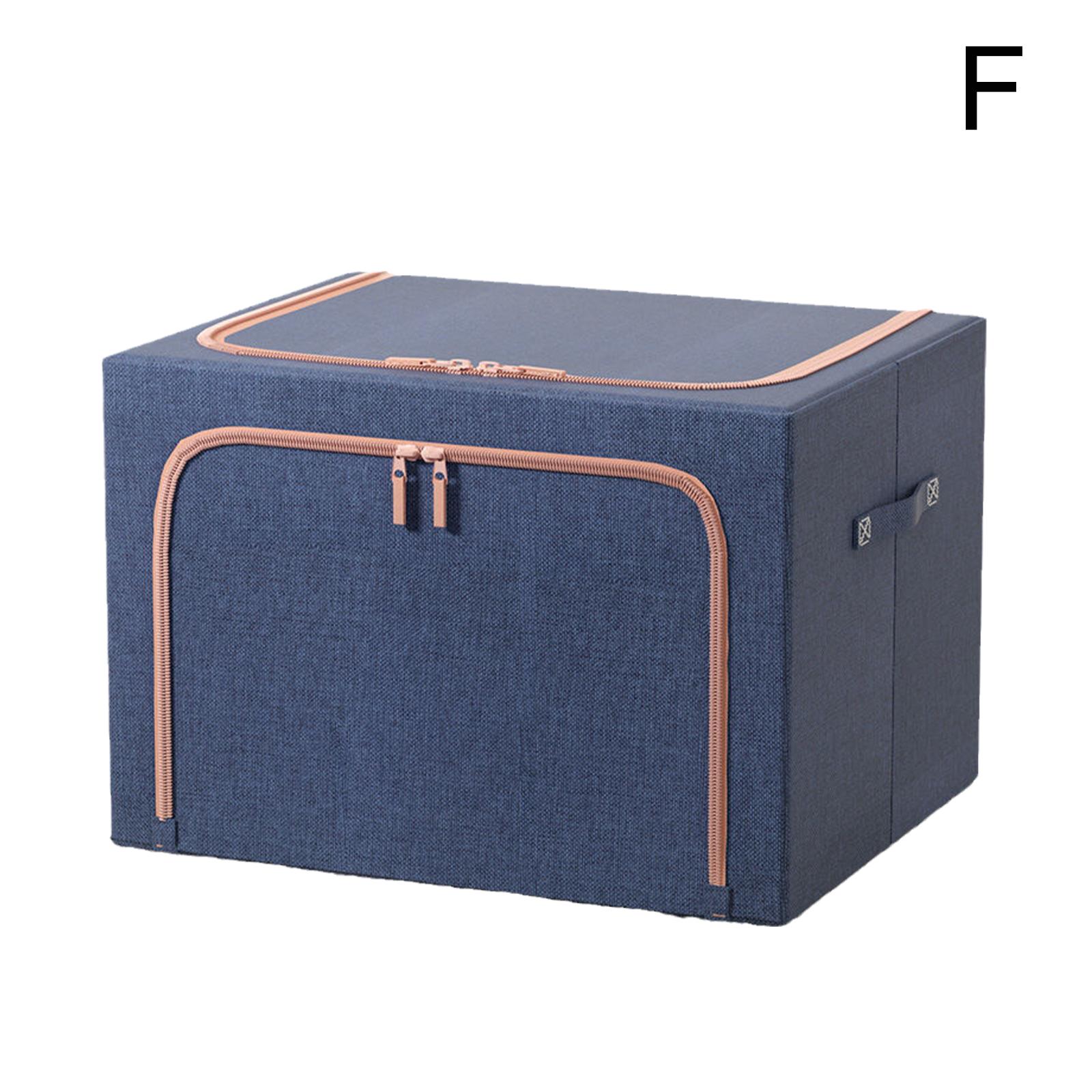 

Складная коробка для хранения одежды, домашнее нижнее белье, трусики, контейнер для хранения носков, всякая всячина L4E6 blue-One-size