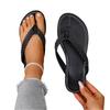 Summer women's dot toe flat flip flops