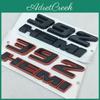 Black 392hemi Red Emblem Fender Side Badge Sticker 64l Decal For 300c Srt8 3500