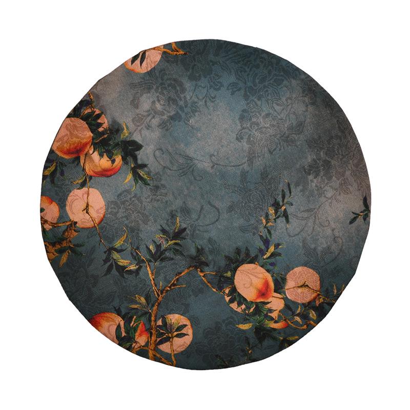 Double-sided Xiangyun Yarn Zen Tea Tablecloth - Retro Style for Coffee Tables