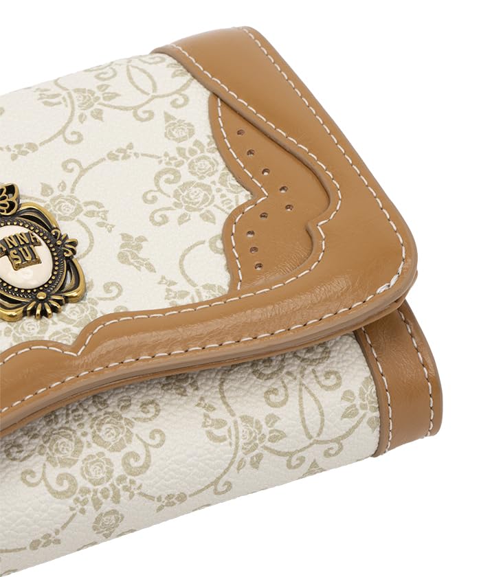 Bifold Wallet Libre Beige [Anna Sui]