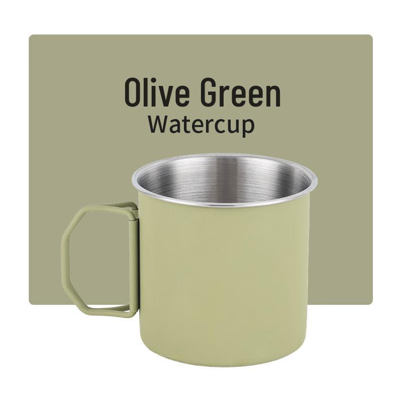 OEING 304 Stainless Steel Foldable Outdoor Mug 250ml