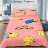 Față de plapumă Față de pernă Set de lenjerie de pat Desene animate S-Simpsonss Adult Băiat Fată Decor cameră Copii Cadou Single Dublu Mărime Mare