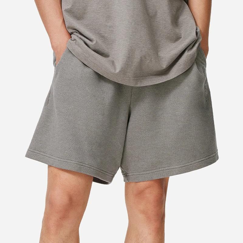 Li Ning Vital Essential Loose Casual Solid Color Embroidered Shorts Men Shorts Pomegranate-Yellow AKSS073-2