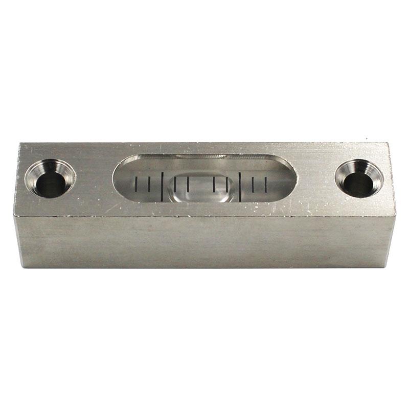 Mini Small Strip Stainless Steel Spirit Level Bubble Horizontal Leveler Multi-precision Length 58mm