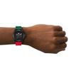 Rosencrans Mexico SR6357 Wristwatch, Multicolor Silicone Strap, 3-Hand Analog Display, 50M Water Resistant