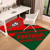 Portugal's National Emblem Area Rug Office rug, Chair Rug, Decor Carpet Livingroom bedroom Mat, Large Size Fan gifts Christmas gifts
