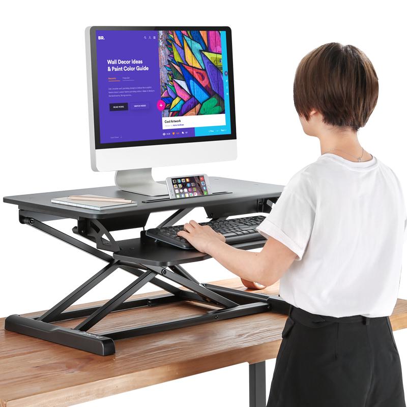 Brateck Ergonomic Sit-Stand Desk Converter