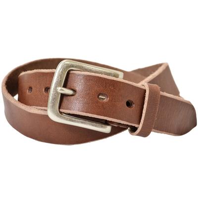 atelierCODEL Casual Leather Tochigi Leather Men's Belt, (Dark Brown)