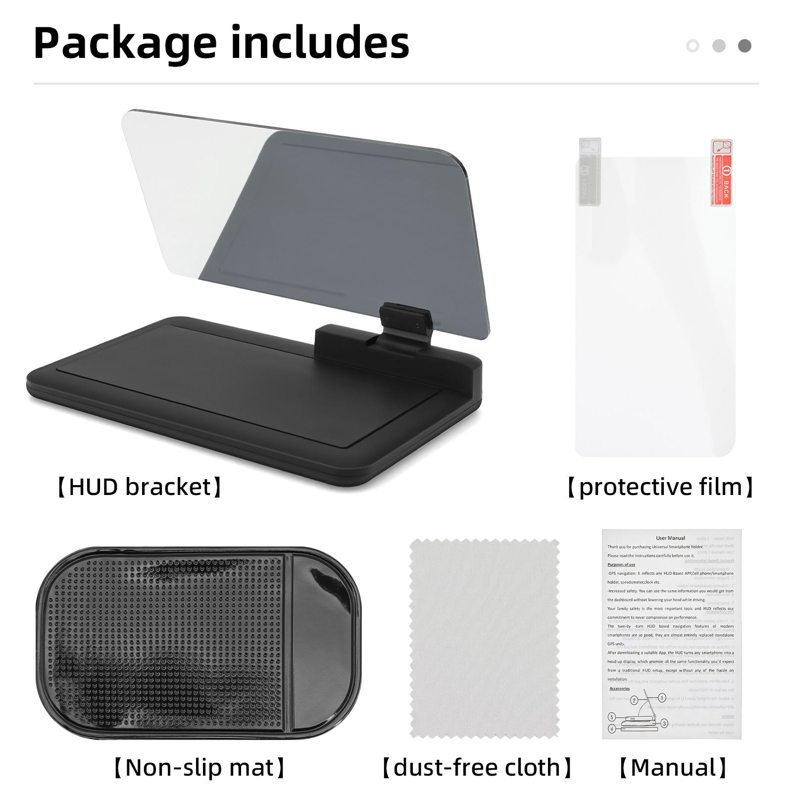 

5.5 OBD Car Head Up Display A8 Windshield Speed Projector For HUD Speed Water Temp RPM Voltage Digital Speedometer Gauge