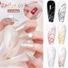 5ML Rysunek UV Żel Paznokci Elastyczna Liner DIY Web Lakier Pająk Żel Kwiat Paznokci Tipsy