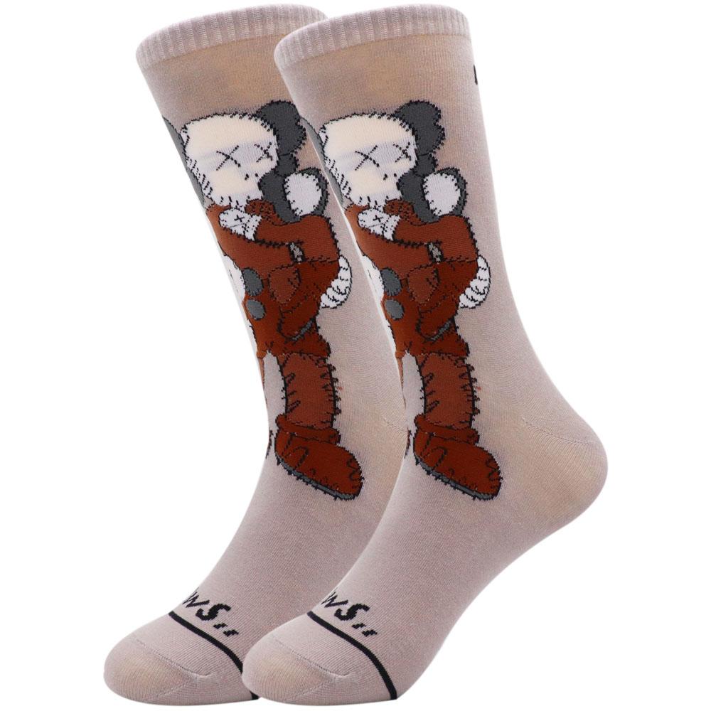 High Quality Custom Calcetines Socken Comic Character Cotton Funky Funny Cartoon Women Socks