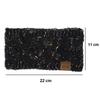 Women Winter Warm Headband Fuzzy Fleece Lined Thick Cable Knit Wrap