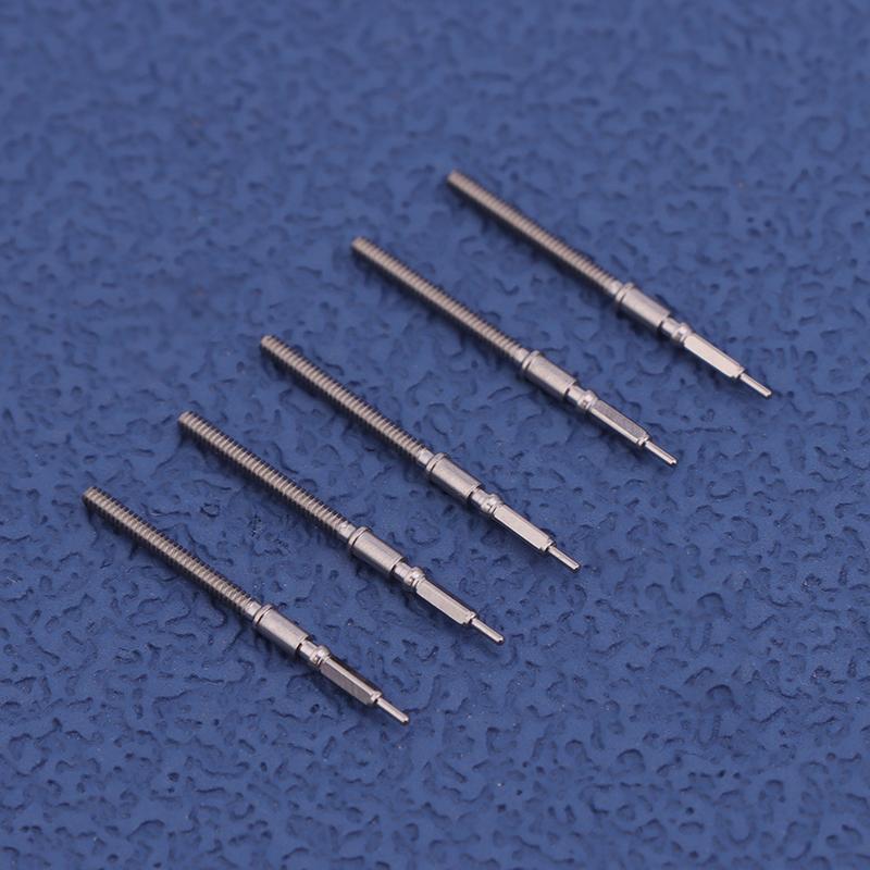 Kit 6 Pezzi Gambo Acciaio per Orologio Adatto Movimento Eta2824 2834 2836-2 2846 Gambo Corona Acciaio Gambo Orologio Ricambi Accessori