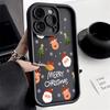 Santa Claus Elk Snowman Christmas Phone Case For Xiaomi Mi 15 14T 14 13T 13 12 11 Lite 4G NE Poco X6 X5 X3 F5 F6 M6 X7 Pro Cover