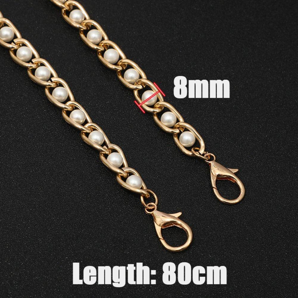 40/60/80/100/120cm Purse Bead Chain Strap for DIY Replacement Women Shoulder Crossbody Handbags Chain Bag Straps Hardware