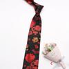 Business Dress Suit Tie Men'S Polyester Red Wedding Tie