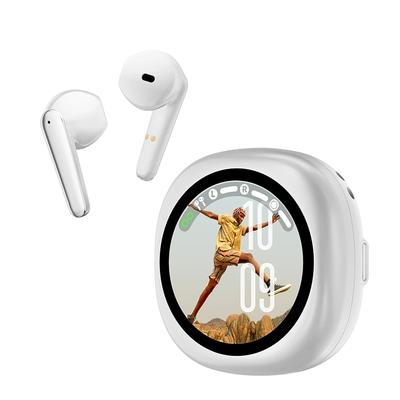 Wireless Bluetooth 5.4 Translation Headphones Touch Screen Earphones ANC ENC Noise Cancellation 164 Languages Translator Earbuds for Android iOS 