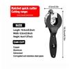 1Pcs 6-23Mm Stainless Steel Copper Aluminium Ratchet Scissors Ratchet Tube Pipe Cutter Knife Hose Cutting Hand Tools Universal