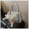 Crossbody bag women's bag new fashion shoulder portable bowling bag summer versatile niche pillow bag