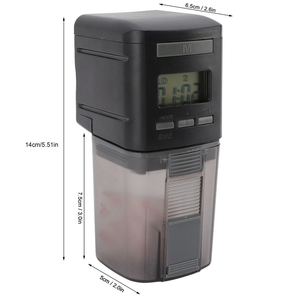 Aquarium Auto Feeder Vacation Electric Auto Fish Food Timer Feeder for Fish Daily