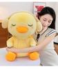 Little Yellow Duck Hoodie Plush Toy - Cute Headphone Duck Figure Doll for Claw Machines