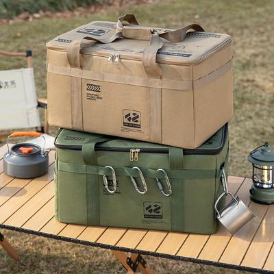 Large Capacity Outdoor Camping Tactical Backpack – Portable Picnic and Sundries Storage Bag with Stove Compartment