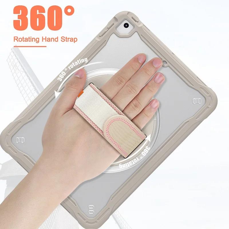Shockproof Case for iPad 9.7 iPad 5th 6th Tablet Cover iPad A1822 A1823 A1893 A1954 Kickstand Handle Strap Para Funda