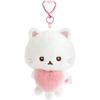 Love My Hanging Plush Toy Junior Girl MV70101 San-X Ishiyowa-chan "I Favorite" - H100×W85×D65mm