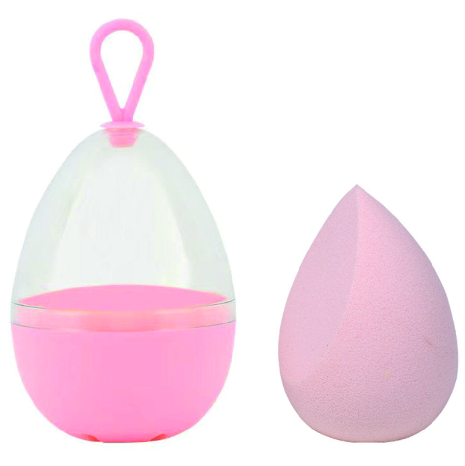 

Пустой прозрачный ящик для сушки слоек, чехол для хранения, портативная подставка для губки, косметическая стойка в форме яйца, держатель для блендера для макияжа