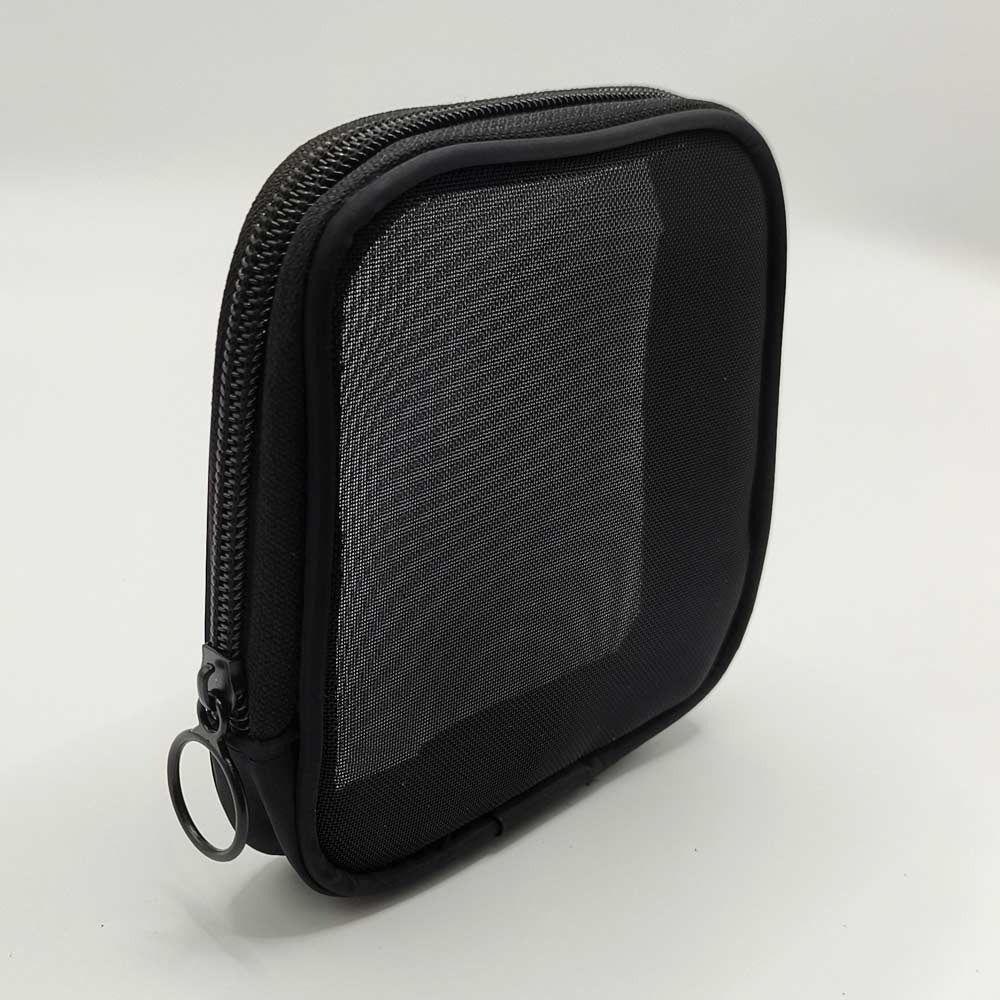 Zipper Design Mesh Storage Bag Mesh Lipstick Cosmetic Pouch High Quality Makeup Bag