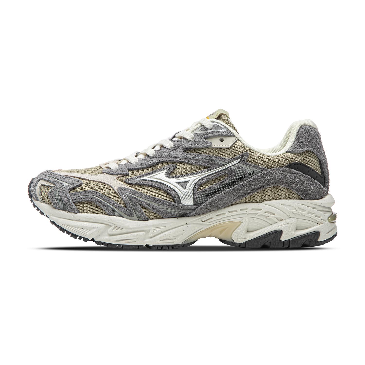 Mizuno Adventure V2 Низкие Папины Кроссовки Унисекс Серый Зеленый D1GH250308 40